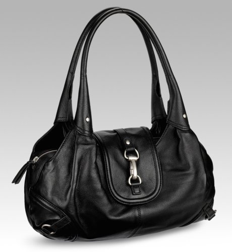 Autograph Leather Nappa Clip Handbag