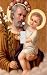 Saint Joseph Decorative Switchplate Cover