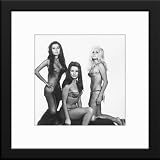 When Dinosaurs Ruled The Earth Custom Framed & Matted Photo (Victoria Vetri Imogen Hassall) Total Size: 20x20 Inches