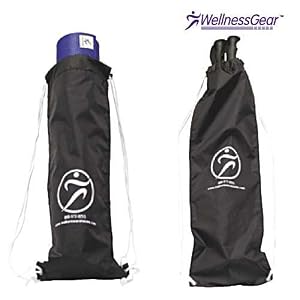 Nylon Shoulder Bag by WellnessGear Apparel Handbags-Bags