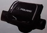 New Genuine Polaris Snowmobile Sled Accessories / Black Handlebar Bag with Map Cover for Polaris Edge, Gen 2, Wedge, Fusion, IQ Sleds / Part # 2874154