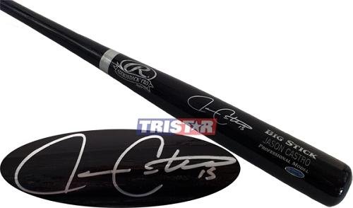 Jason Castro Signed Bat - TRISTAR Rawlings Name Model - Autographed MLB Bats