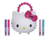 Hello Kitty Purse with Lip Wands- 5 Piece Set