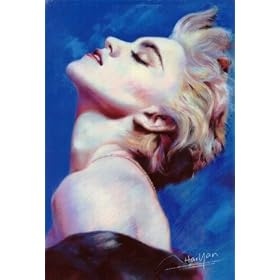 Madonna (Head Back) Music Poster Print - 11" X 17"
