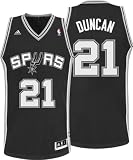 Adidas San Antonio Spurs Tim Duncan Revolution 30 Swingman Road Jersey Large