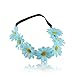 Gellwhu 7pcs Women's Boho Summer Beach Garland Sun Flower Headbands