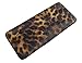Chicastic Leopard Spots Animal Print Flat Hard Case Large Size Clutch Wallet