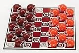 South Carolina Gamecocks USC NCAA Checker Set