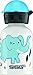 SIGG Elephant Family Water Bottle, White, 0.3-Liter