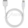 Hotsync & Charging [2-IN-1] USB Cable for Apple iPod, iPod 3th Generation, iPod 4th Generation, iPod Photo, iPod nano, iPod (video) and iPod Mini