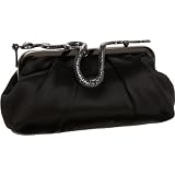 BCBGMAXAZRIA Snake Frame Clutch