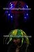 Flashing LED Tentacle Noodle Hat