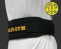 Golds Gym Fitness Belt - Training Belt - Support Weightlifting Belt, Black Nylon Large 37" - 43" (94cm - 110cm) Gold's Gym