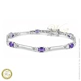 WILLOW XPRESS: *MICHELLE TANZANITE CZ BRACELET*