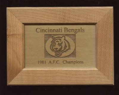 Repro Championship Ring Box 1981 Cincinnati Bengals - NFL Rings