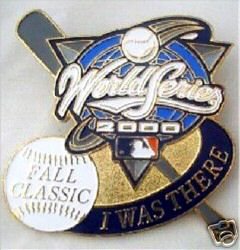 NEW YORK YANKEES 2000 WORLD SUBWAY SERIES PIN