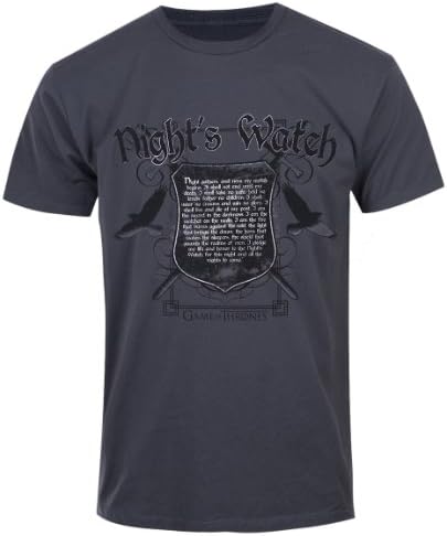 Game of Thrones Night's Watch Oath in Shield T-Shirt