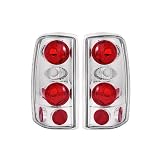 Anzo USA 211008 Chevrolet GMC Chrome Tail Light Assembly - (Sold in Pairs) by AnzoUSA