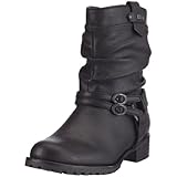 ESPRIT I10335 Timba Bootie, Damen Stiefel, Schwarz (black 001), EU 39