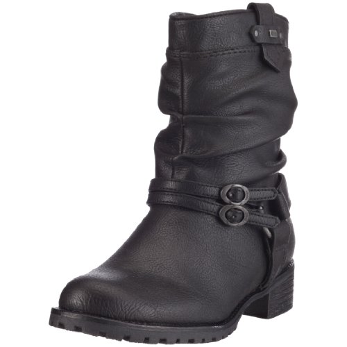 ESPRIT I10335 Timba Bootie, Damen Stiefel, Schwarz (black 001), EU 39
