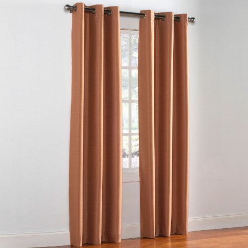 Brylane Home Soho Grommet Thermal Panel (AMETHYST,38 W 84 L)
