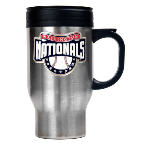 MLB Washington Nationals Stainless Steel Travel Mug (Primary Logo) at Amazon.com