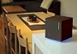 アピックス スチーム式アロマ加湿器 CUBE ブラック AHD-030-BK