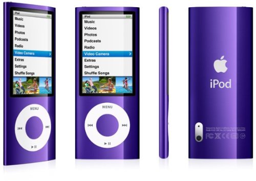 Cover image : Apple iPod nano 第5世代 8GB パープル MC034J/A