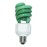 Sunlite 24 Watt Green Compact Fluorescent Light Bulb (Lasts 8000 Hours)