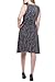Rekucci Women's Slimming Sleeveless Fit-and-Flare Tummy Control Dress