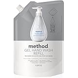 Method Gel Hand Wash Refill, Free and Clear, 34 Ounce (Pack of 6)
