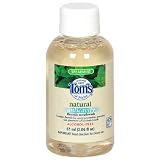 Tom's of Maine Natural Anticavity Fluoride Mouthwash, Spearmint, 2.06-Ounce Bottles (Pack of 12)