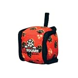 Tuffy's Junior Square Ball Dog Toy, Red Paws Tuffy's Junior Square Ball Dog Toy, Red Paws
