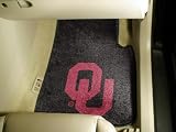 Oklahoma Sooners New Car Auto Floor Mats Front Seat