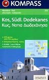 Kos, S�dl. Dodekanes 1 : 50 000: Wanderkarte mit Radrouten. GPS-genau / Ortspl�ne 1:50000 title=
