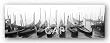 Venice Gondolas by Derek Harris 36"x12" Art Print Poster