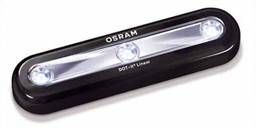 Osram 599 Dot-It linear schwarz LED-Licht