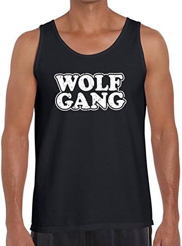 Wolf Gang Tank Top Printasaurus Black L