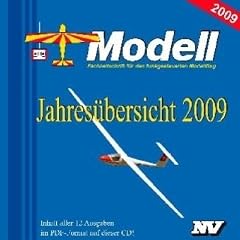 Modell, Jahres�bersicht 2009, CD-ROM Fachzeitschrift f�r den funkgesteuerten Modellflug. Inhalt aller 12 Ausgaben im PDF-Format