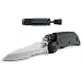 Tool Logic SL1 Sl1, Multifunction Folding Knife Plus Hands-Free Magnetic Flashlight And Signal Whistle