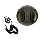 Professional Snap On Lens Cap + Lens Cap Keeper For The Sony Cybershot DSC- ....