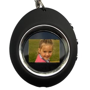 1.1 Inch 8MB Digital Photo Keyring (BLACK)