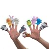 10 St�cke Velvet Tieren Stille Fingerpuppen setzen