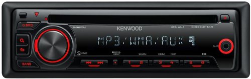 Kenwood KDC-MP145 In-Dash CD/MP3/WMA Receiver with Aux Input