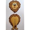 L�we 2-teilig Puzzle Tiger Tier B�GELBILD AUFN�HER APPLIKATION