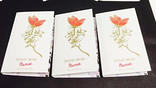 HANAE MORI Hanae Eau de parfum Vial Sample 3 pieces :1.2ml /each