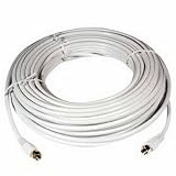 Philips SWV2222 - RF cable - F connector (M) - F connector (M) - 100 ft - shielded coaxial - ( RG-6 )