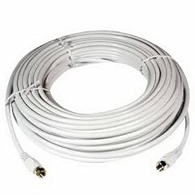 Philips SWV2222 - RF cable - F connector (M) - F connector (M) - 100 ft - shielded coaxial... by Philips