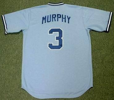 DALE MURPHY Atlanta Braves 1983 Majestic Cooperstown Throwback Away Jersey, Large