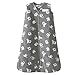 HALO Grey Pooch SleepSack Wearable Baby Blanket, Micro-Fleece, Large